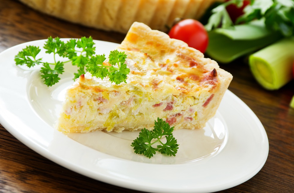 quiche aux poireaux