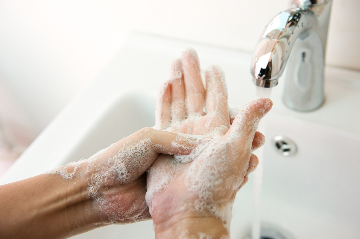 Bien se laver les mains en cuisine
