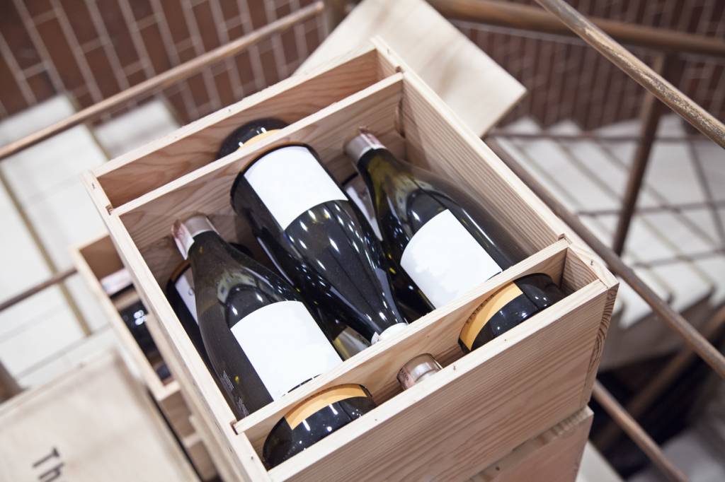 Bouteilles de vin